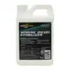 Marine diesel stabilizer for fuel efficiency and engine protection.