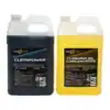 Maxodyne Flushing Oil Concentrate and Cleanpower Value Pack for engine maintenance.
